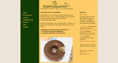 Desktop Screenshot of malefinkbachhof.de